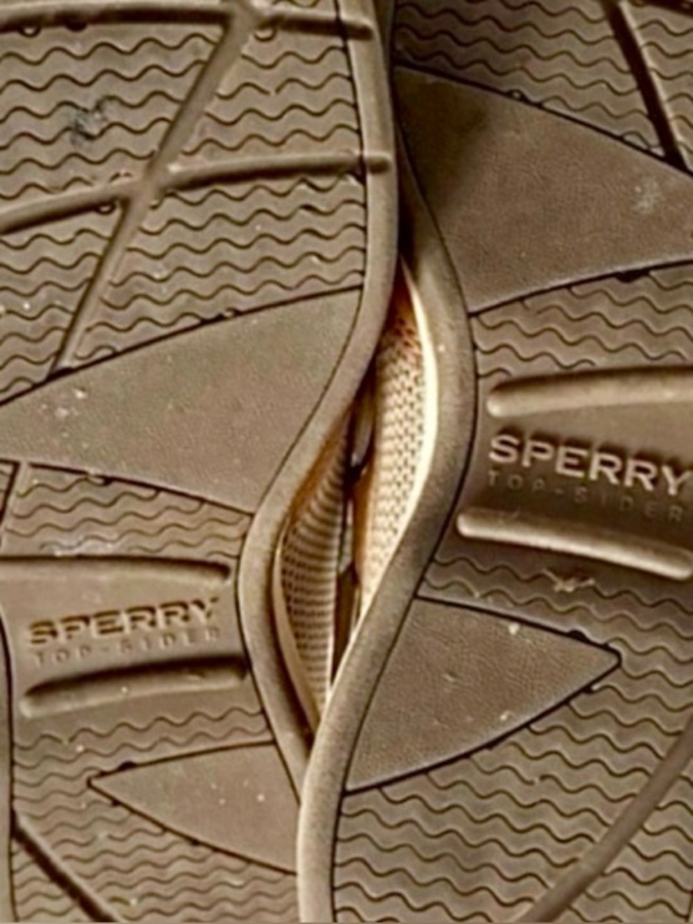 Sperry Top‑Sider Tan Leather Boat Shoes Wide Width Women’s 6.5 - Picture 14 of 15